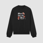Bluza bez kaptura Cytat Kwiaty C00012