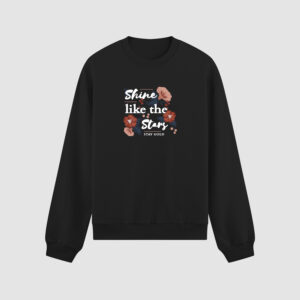Bluza bez kaptura Cytat Kwiaty C00012