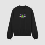 Bluza bez kaptura Zielony Obcy C00016