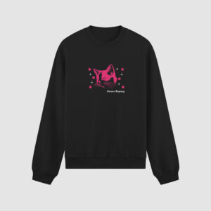 Bluza bez kaptura Różowy Kot C00002