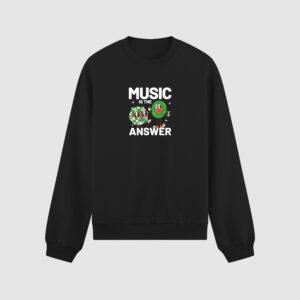 Bluza bez kaptura Music Is The Answer C00022