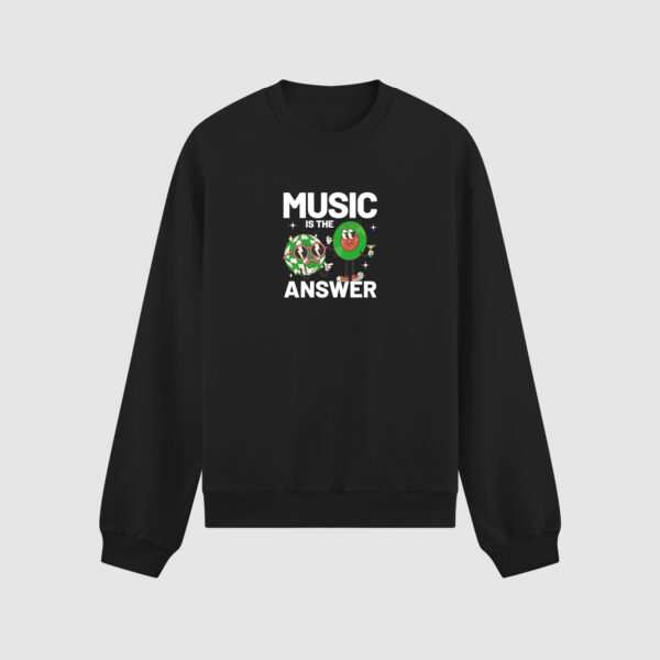 Bluza bez kaptura Music Is The Answer C00022