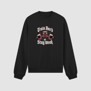 Bluza bez kaptura Sztanga Czaszka C00024