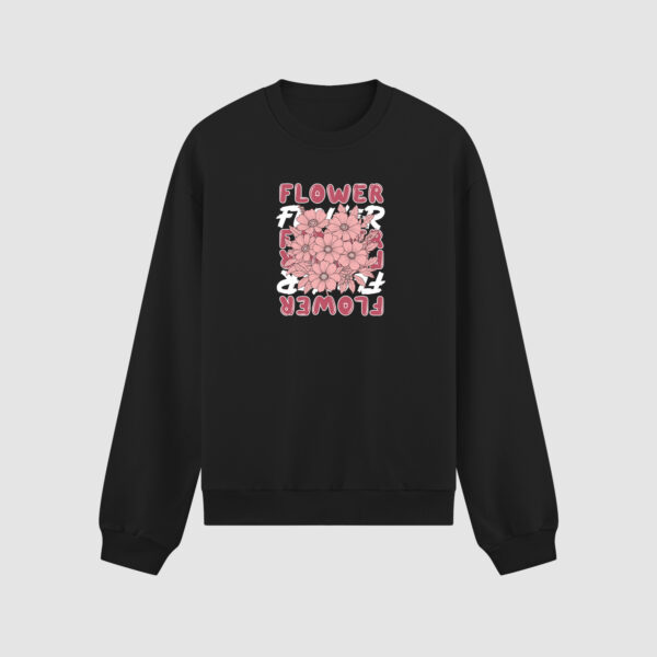 Bluza bez kaptura Kwiaty Flower C00034