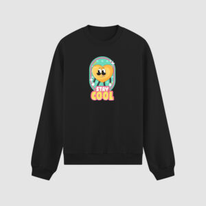 Bluza bez kaptura Serce Stay Cool C00051