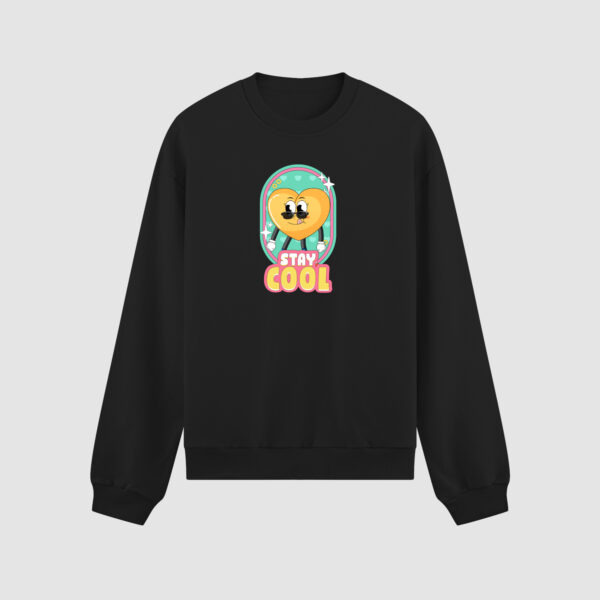 Bluza bez kaptura Serce Stay Cool C00051