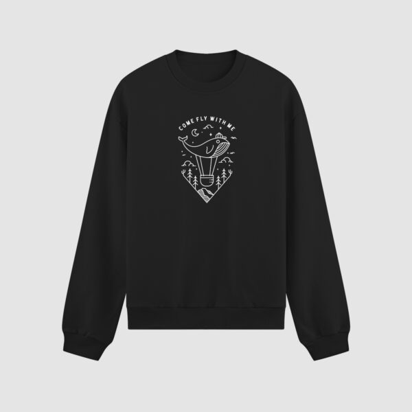 Bluza bez kaptura Wieloryb C00052