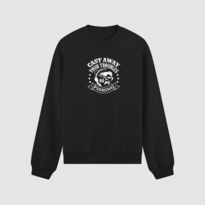 Bluza bez kaptura Wędkarstwo Ryba C00063