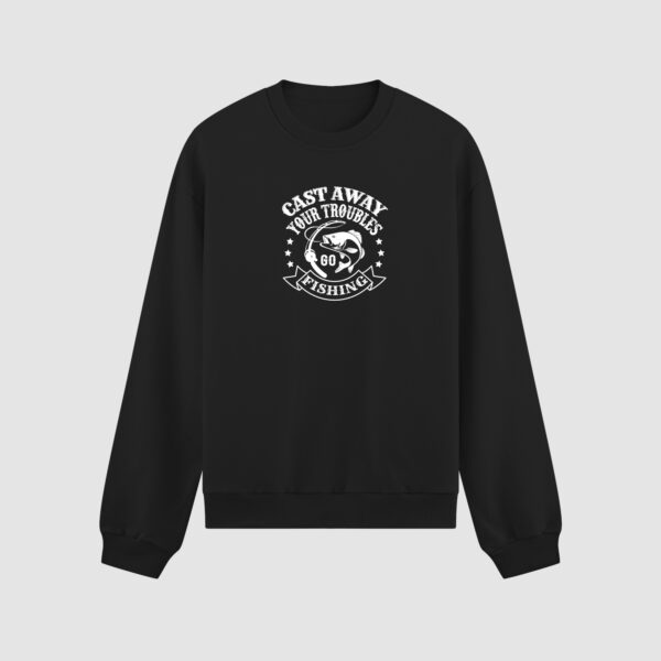 Bluza bez kaptura Wędkarstwo Ryba C00063