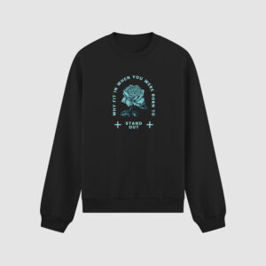 Bluza bez kaptura Róża C00066