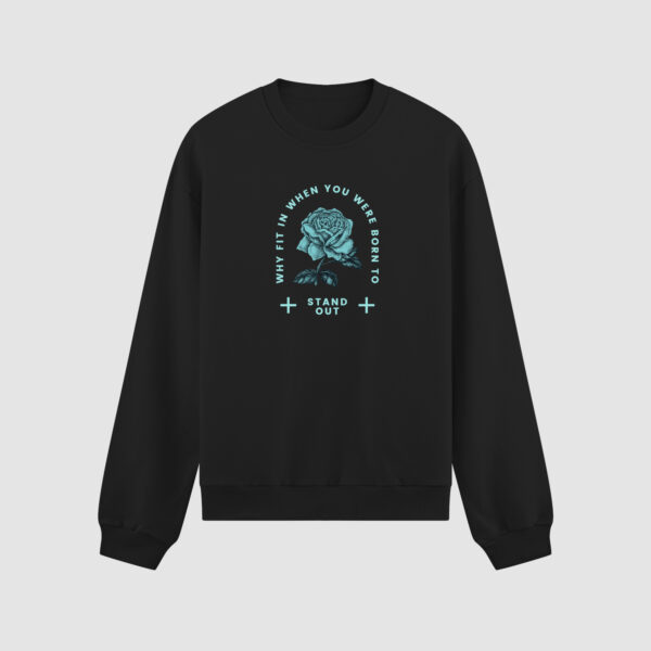 Bluza bez kaptura Róża C00066