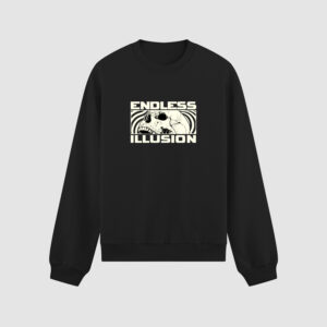 Bluza bez kaptura Czaszka C00067