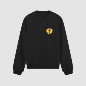 Bluza bez kaptura Pęknięte Serce Tęcza C00007