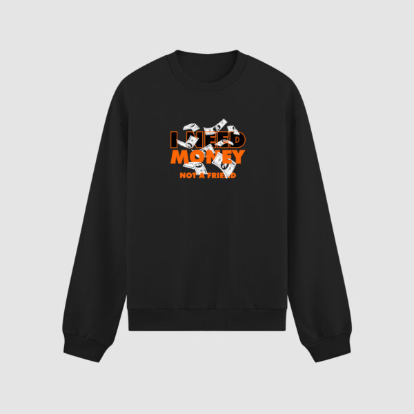 Bluza bez kaptura I Need Money C00073