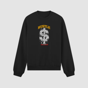 Bluza bez kaptura Hustle Dolar C00074