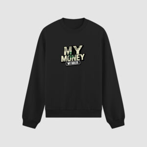 Bluza bez kaptura My Money My Rules C00075