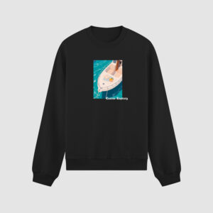Bluza bez kaptura Jacht Morze C00089