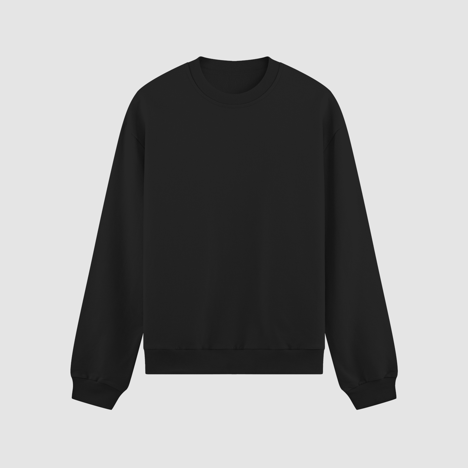 crewneck Bluza bez kaptura Bez nadruku - obrazek 1
