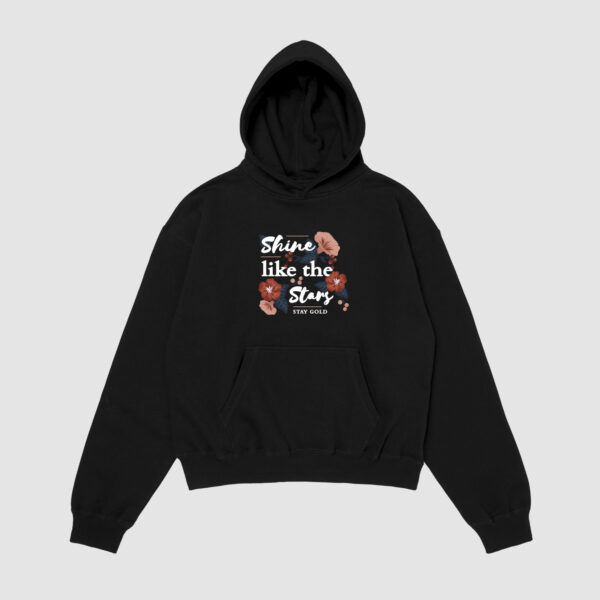 Bluza z kapturem Cytat Kwiaty C00012