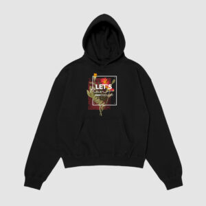 Bluza z kapturem Kwiaty C00031