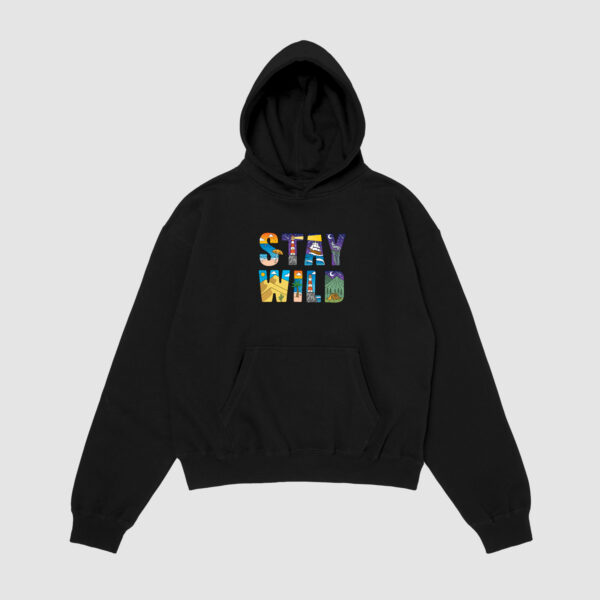 Bluza z kapturem Stay Wild C00055