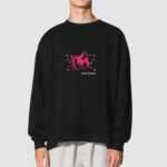 Bluza bez kaptura Różowy Kot C00002 - obrazek 2