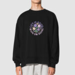 Bluza bez kaptura Kwiaty C00032 - obrazek 2