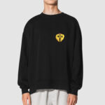 Bluza bez kaptura Pęknięte Serce Tęcza C00007 - obrazek 2