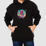 Bluza z kapturem Alien Deskorolka C00015 - obrazek 2