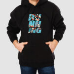 Bluza z kapturem Running C00025 - obrazek 2
