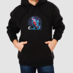 Bluza z kapturem Rzeźba Clasy C00029 - obrazek 2
