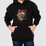 Bluza z kapturem Kwiaty C00031 - obrazek 2