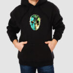 Bluza z kapturem Czaszka C00041 - obrazek 2