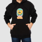 Bluza z kapturem Serce Stay Cool C00051 - obrazek 2