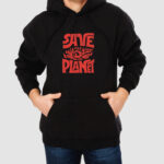 Bluza z kapturem Save The Planet C00056 - obrazek 2