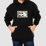 Bluza z kapturem Czaszka C00067 - obrazek 2