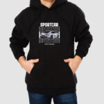 Bluza z kapturem Sport Car C00077 - obrazek 2