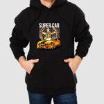 Bluza z kapturem Super Car Mustang C00079 - obrazek 2
