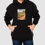 Bluza z kapturem Wzgórze Koń C00090 - obrazek 2