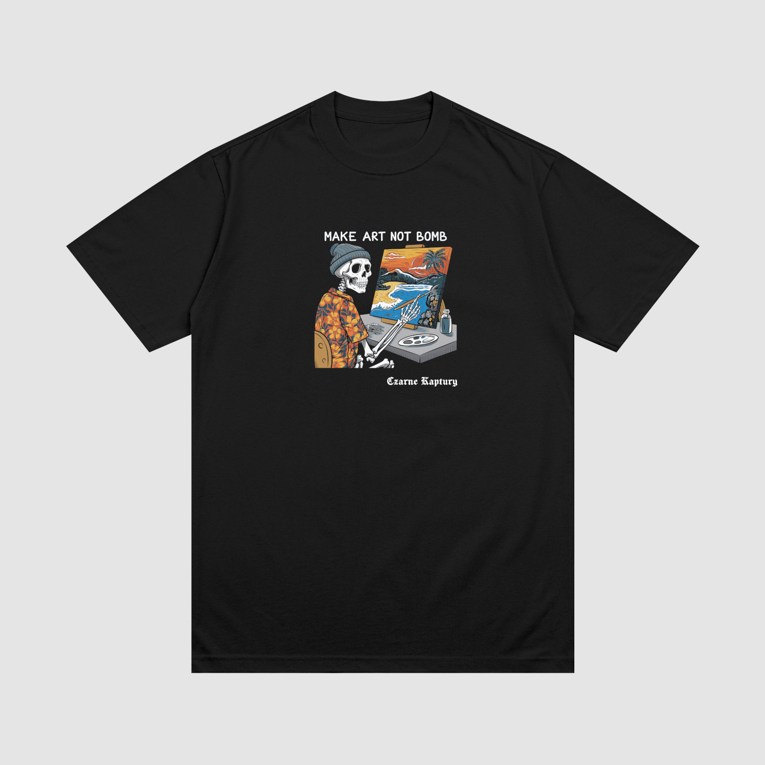 t-shirt Koszulka Szkielet Obraz C00030 - obrazek 1