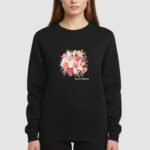 Bluza bez kaptura Kwiat Kot Koszykówka C00001 - obrazek 3