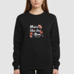 Bluza bez kaptura Cytat Kwiaty C00012 - obrazek 3