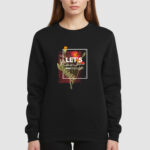Bluza bez kaptura Kwiaty C00031 - obrazek 3