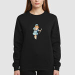 Bluza bez kaptura Lalka C00036 - obrazek 3