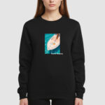 Bluza bez kaptura Jacht Morze C00089 - obrazek 3