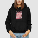 Bluza z kapturem Kwiaty Flower C00034 - obrazek 3