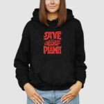 Bluza z kapturem Save The Planet C00056 - obrazek 3