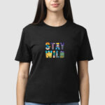 Koszulka Stay Wild C00055 - obrazek 3