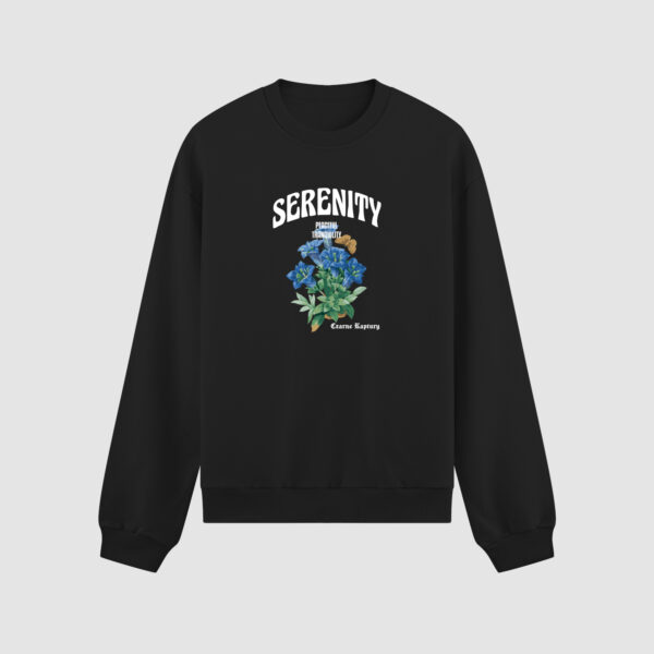 Bluza bez kaptura Kwiaty C00110