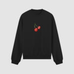 Bluza bez kaptura Wiśnie C00112
